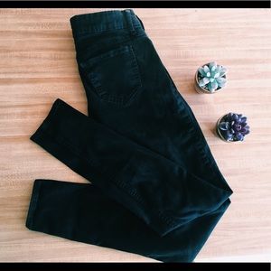 Black skinny jeans